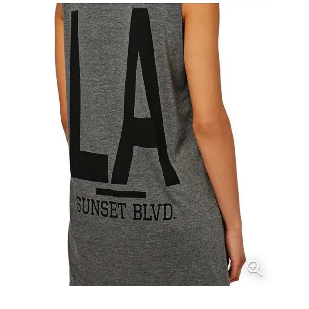 TopShop Graphic Tank Dress